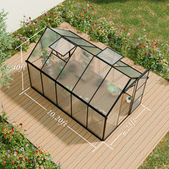 6x10 FT Polycarbonate Greenhouse