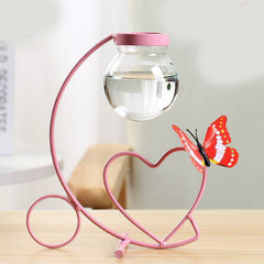 Creative Wrought Iron Hydroponic Vase Table Decoration