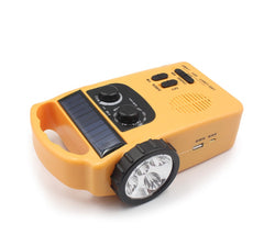 Hand-Crank Emergency Radio light environmentally friendly plastic