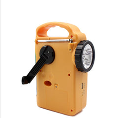 Hand-Crank Emergency Radio light environmentally friendly plastic