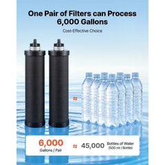 Gravity-Fed Water Filter System
