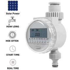 Solar Irrigation Timer Automatic Drip Watering Controller