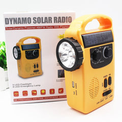 Hand-Crank Emergency Radio light environmentally friendly plastic