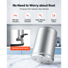 Gravity-Fed Water Filter System