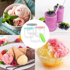 Nepfaivy Ice Cream Tubs For Ninja CREAMi