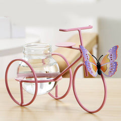 Creative Wrought Iron Hydroponic Vase Table Decoration