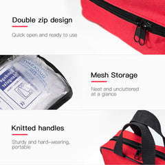 391-Piece First Aid Kit Medical Emergency Home Car Taxi Work Aid Bag