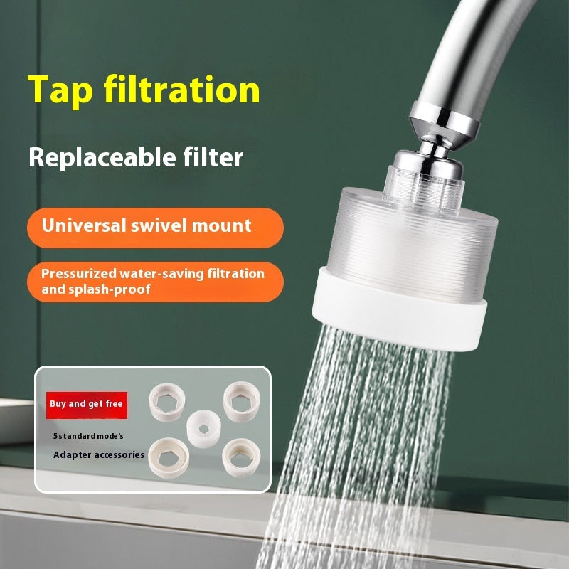 Kitchen Faucet Water Filter Splash-proof Universal Water Purifier