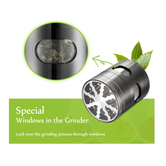 60mm Metal Herb Grinder for Everyday Use 