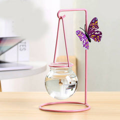 Creative Wrought Iron Hydroponic Vase Table Decoration