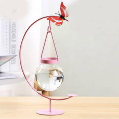Creative Wrought Iron Hydroponic Vase Table Decoration
