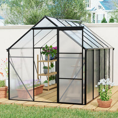 6x10 FT Polycarbonate Greenhouse