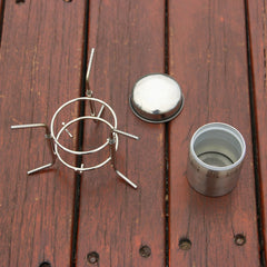 Camping Picnic Stoves Outdoor Stainless Steel Liquid Alcohol Stove