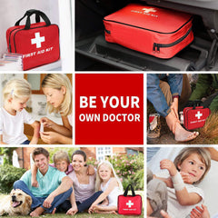 391-Piece First Aid Kit Medical Emergency Home Car Taxi Work Aid Bag